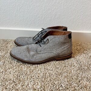 Men's Gray Chukka Boots Sz 11